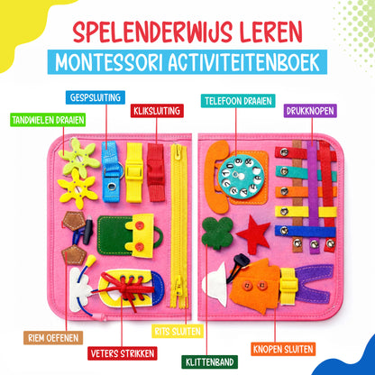 Busy Board zeemeermin roze