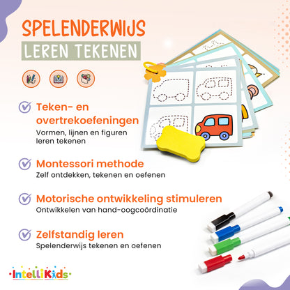 Word een Tekenwonder – Herbruikbare Tekenkaarten Kind