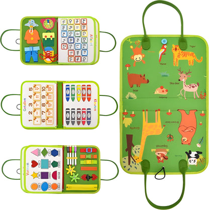 Busy Board dieren groen