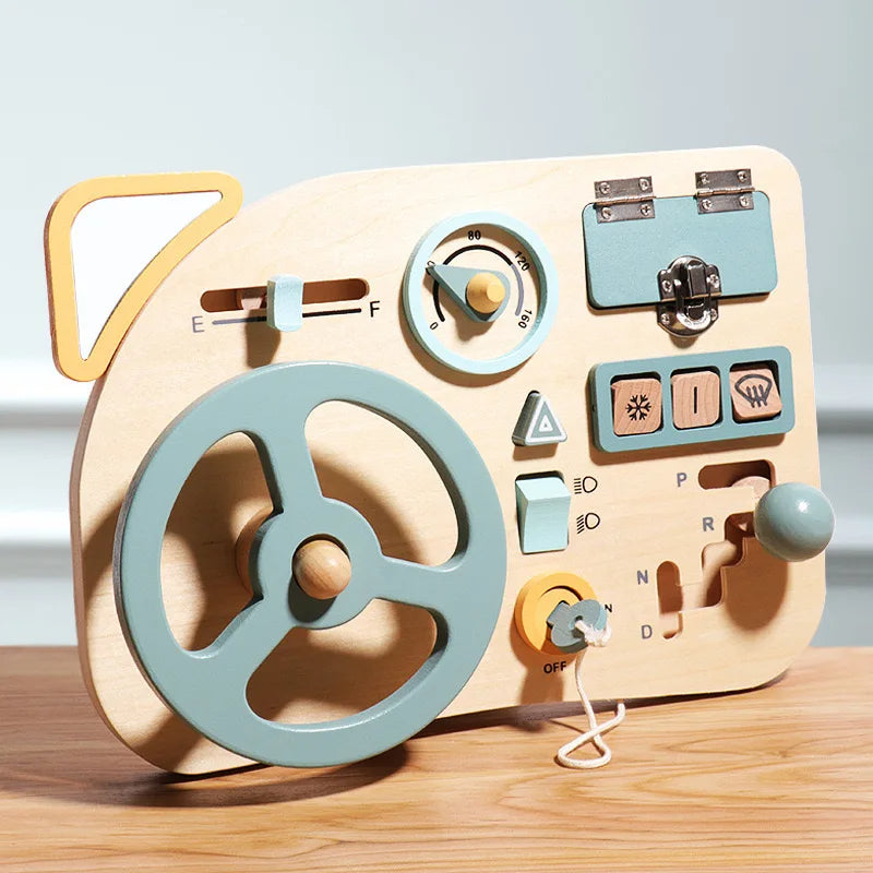 Montessori Houten Auto Dashboard