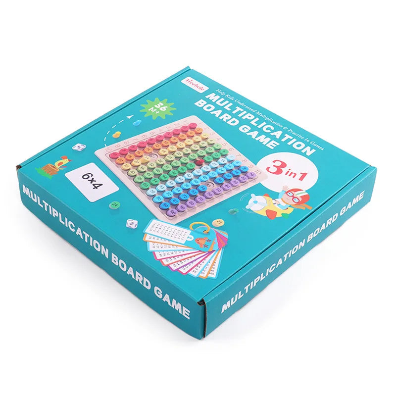 Houten Montessori 3-in-1 Rekenbordspel