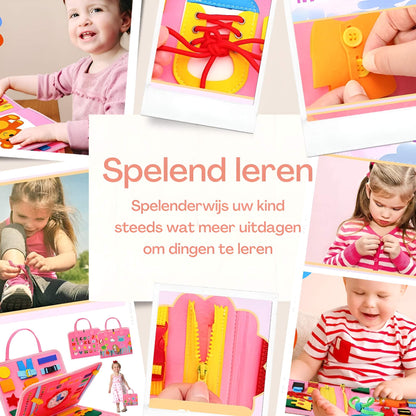 Busy Board zeemeermin roze