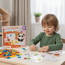 Word een Spellingwonder – Educatief Taalspel met Houten Letters