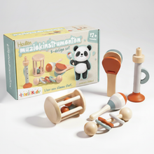 Houten Muziekinstrumenten Set – 5-delig Montessori Speelgoed