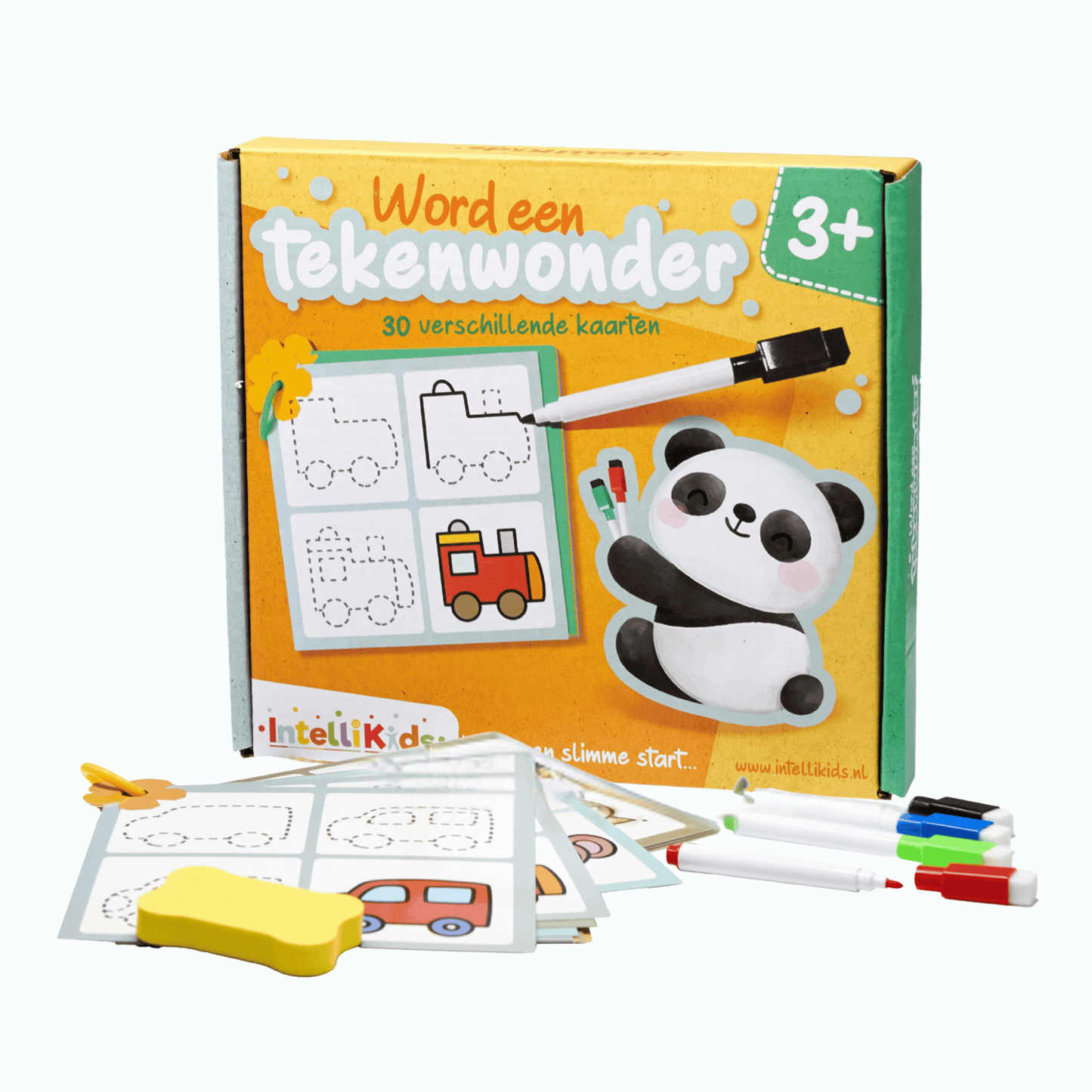 Word een Tekenwonder – Herbruikbare Tekenkaarten Kind