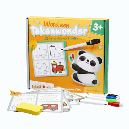 Word een Tekenwonder – Herbruikbare Tekenkaarten Kind