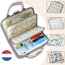 Busy Board dinosaurus beige